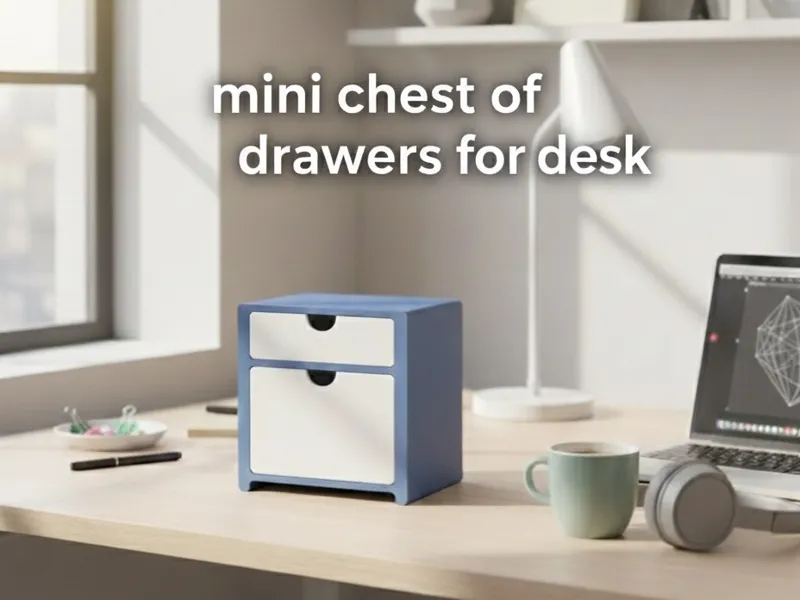 Mini chest of drawers