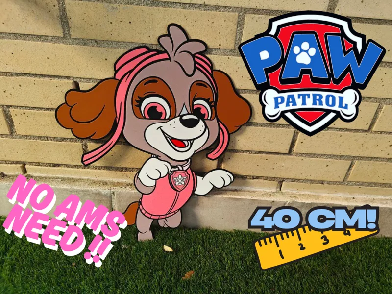 Skye – Paw Patrol Wall Art