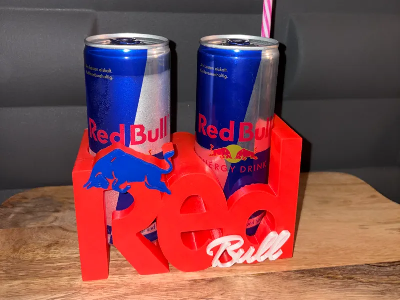 Red Bull Halter 2er Geschenkverpackung - Deko 