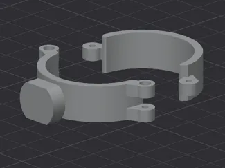 Pram Mount for 1.25 inch tube