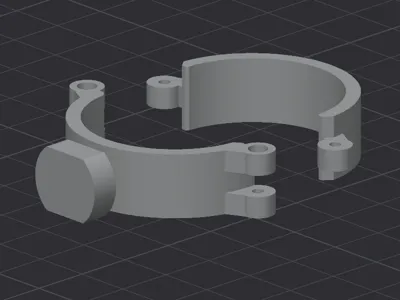 Pram Mount for 1.25 inch tube