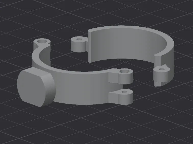 Pram Mount for 1.25 inch tube