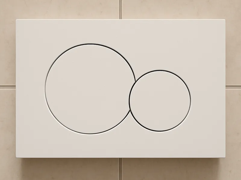 Geberit Sigma flush button