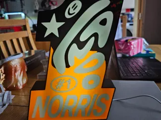 Lando Norris "LN4" Championship Edition Lightbox