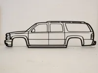 Silhouette murale Chevrolet Suburban GMT800 — photo 2