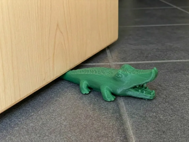 Crocodile Door Stopper