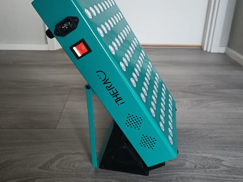 RLT angled tilted stand - red light therapy panel