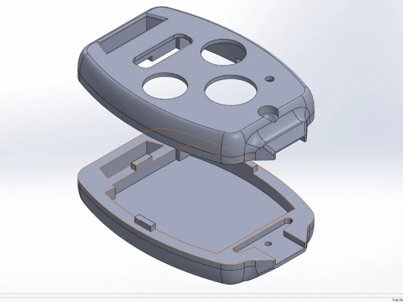 key housing for honda civic's