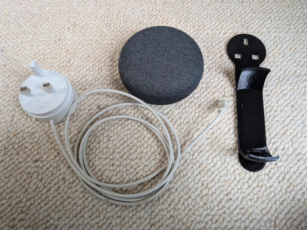 Nest Plug In Google Home mini / Nest mini UK plug mount - Free 3D Print Model ...