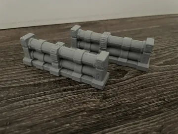 Escenografía en miniatura: Industrial Rohrbarrikade -Scatter - LoS-Blocker — vista de referencia 3
