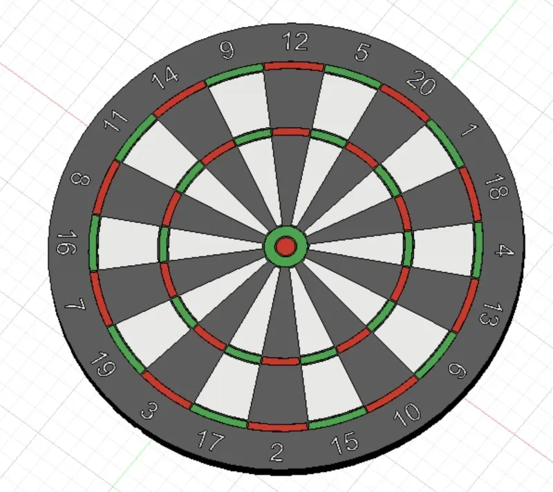 Lightbox Dart LED modified size