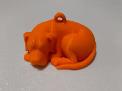 Hunting Dog Keychain