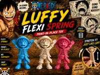 Luffy Flexi Spring,0.2mm layer, 2 walls, 8% infill
