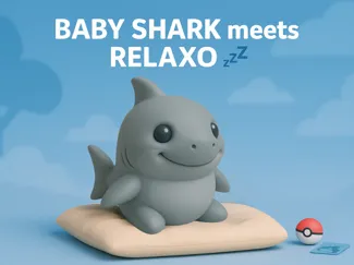 Dreamy Baby Shark – Inspired by Snorlax (sell it)