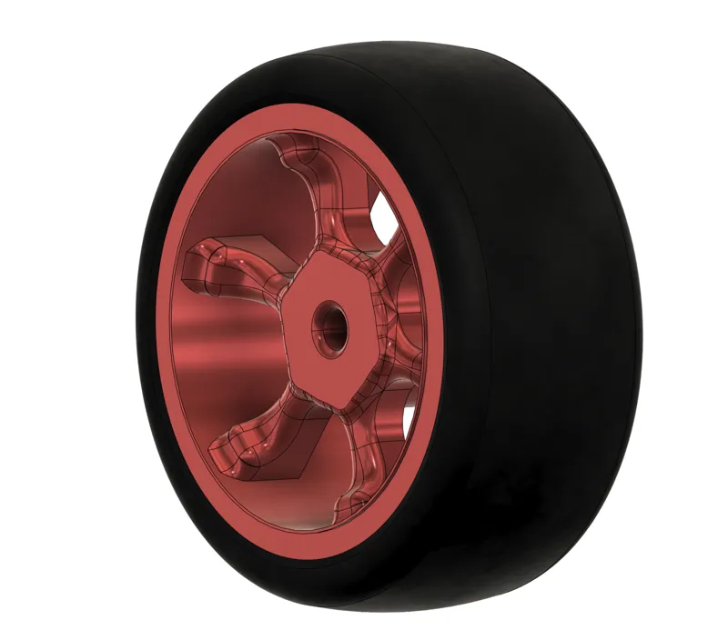 LaTrax Rally Drift Wheel Assembly