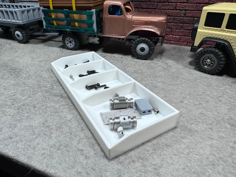 Small Parts Tray for Small RC Screws