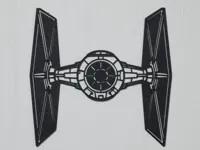 Tableau mural chasseur TIE (Star Wars) — photo 2