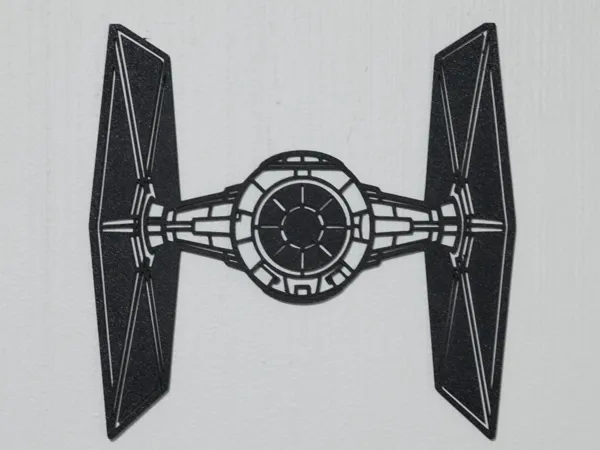 Tableau mural chasseur TIE (Star Wars)