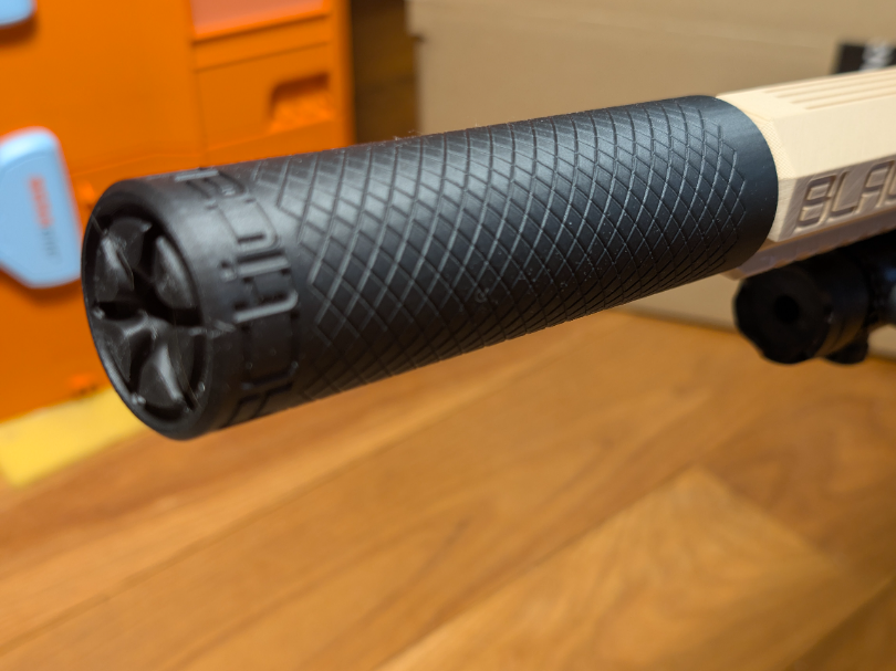 E-TAC Silencer v6 1/2-20, 1/2-28, 5/8-24, M14x1LH - 1