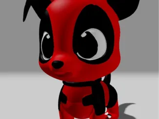 Kleiner Deadpool Hund