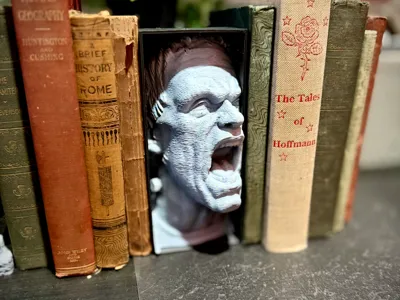 Frankenstein booknook (Dracula also available)