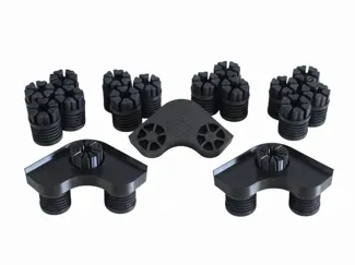 double anti-vibration feet for Bambu Lab P1S