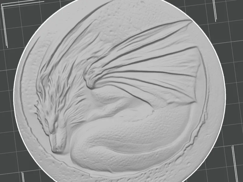 Drago lunare, when the moon hatched