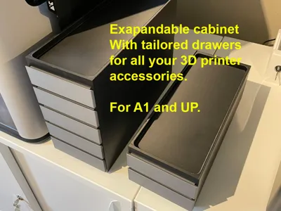5 drawer storage cabinet - Expandable