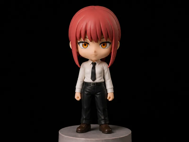 Makima Chainsaw Man chibi