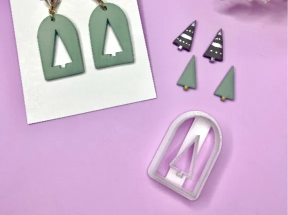Christmas Tree Arch - Polymer Clay Cutter