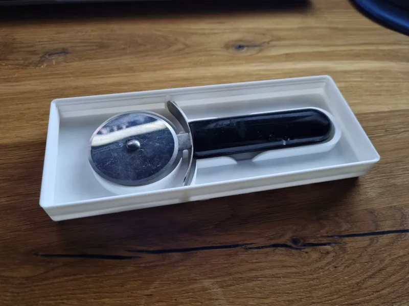Gridfinity Container IKEA Stäm Pizza Cutter LIGHT