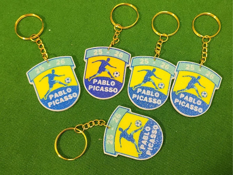 LLAVERO CAMPEONATO FUTBOL PABLO PICASSO