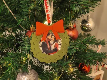 Letrero o emblema decorativo: Photo Christmas Ornaments - 2025 Collection — vista de referencia 2