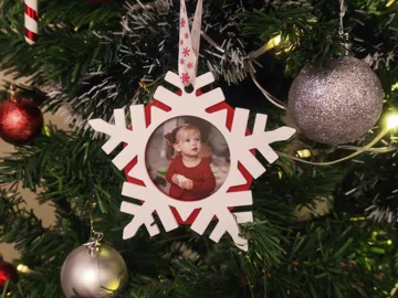 Letrero o emblema decorativo: Photo Christmas Ornaments - 2025 Collection — vista de referencia 4