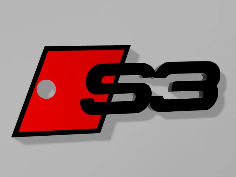 Audi S3 Keychain
