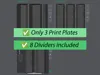 Efficient Print Profile – 3 Plates only, incl. 8 Dividers