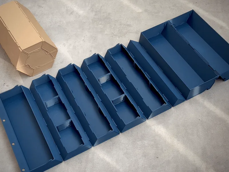 Roll Up Storage box | Organizer view 4
