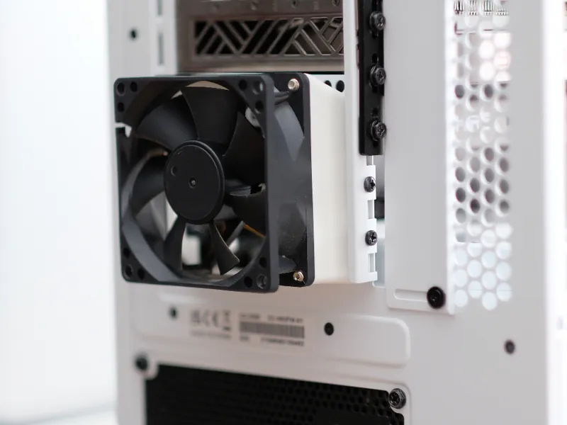 PCIE Slot GPU Fan - 80mm, Externally Mounted