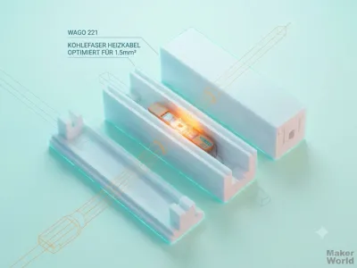 Wago 221 Box for Carbon Fiber Heating Cable 