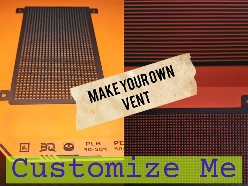 MAKE YOUR OWN VENT 