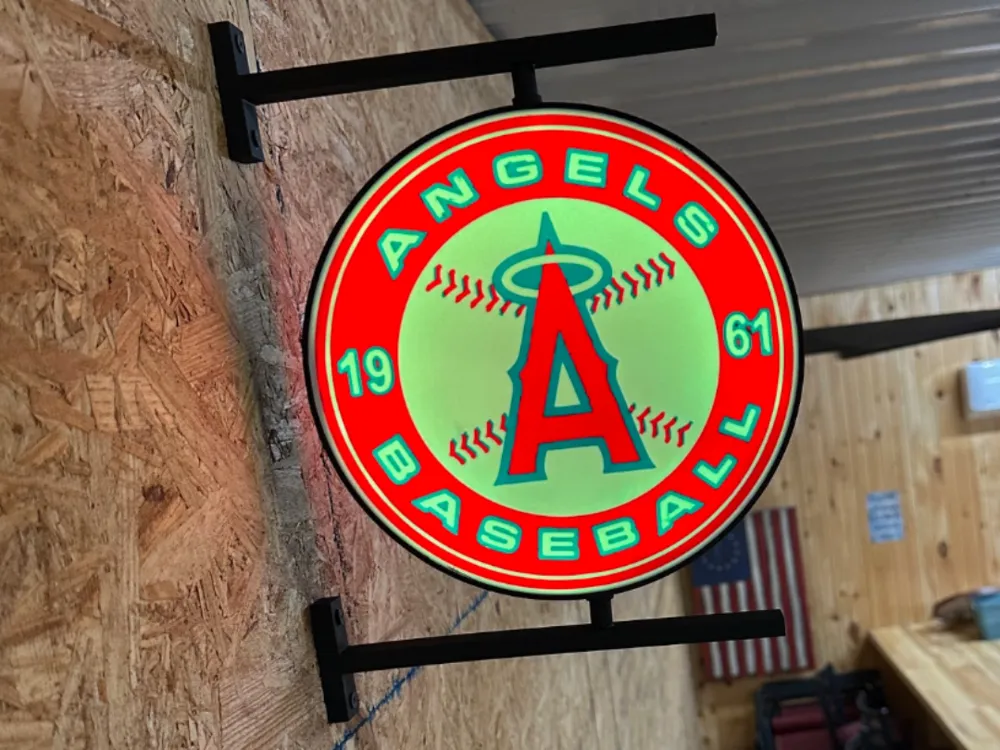 Angeles Hand Sign LA Angels sign - Free 3D Print Model - MakerWorld