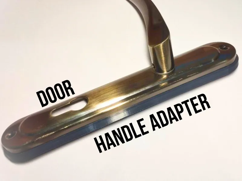 Door handle adapter