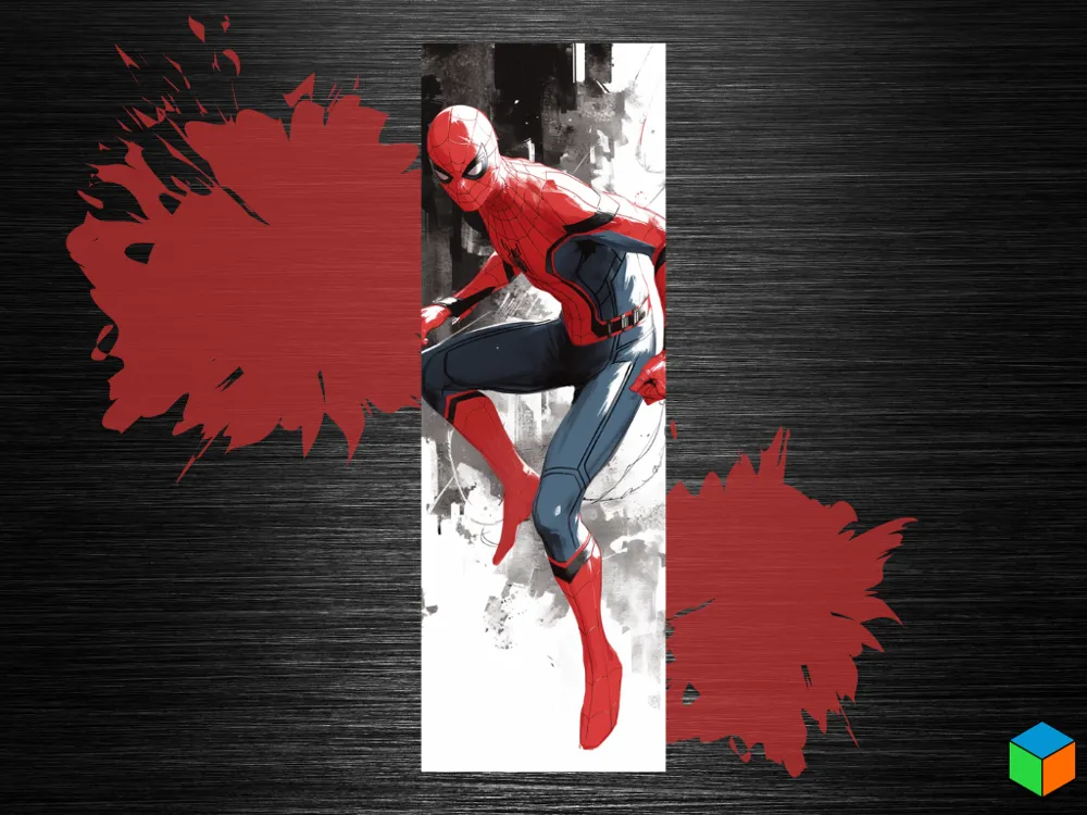 Spider-Man Bookmark – Web-Slinger in Action
