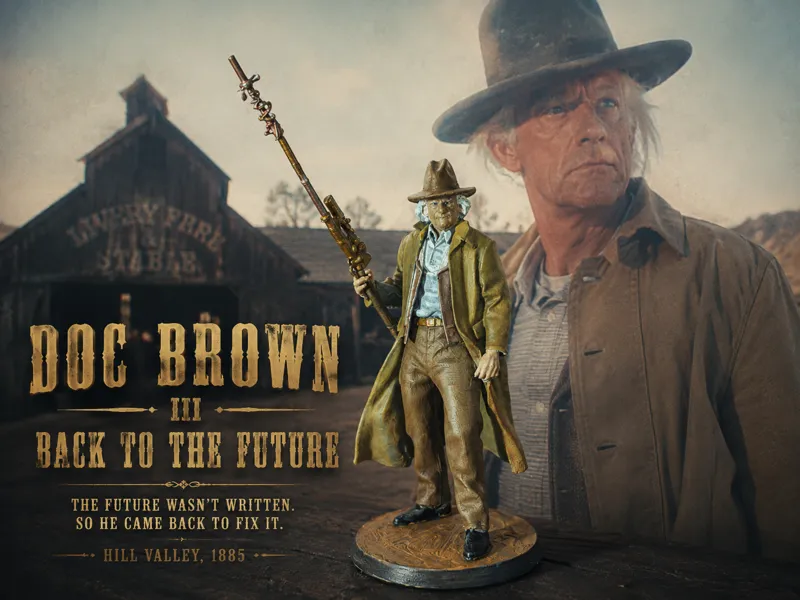 Doc Brown – Back to the Future III (1885)