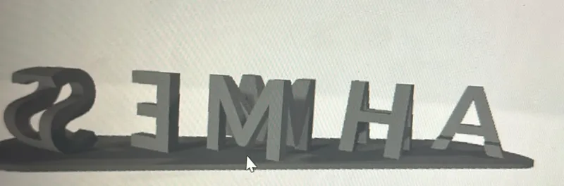 DUAL NAME design 3D