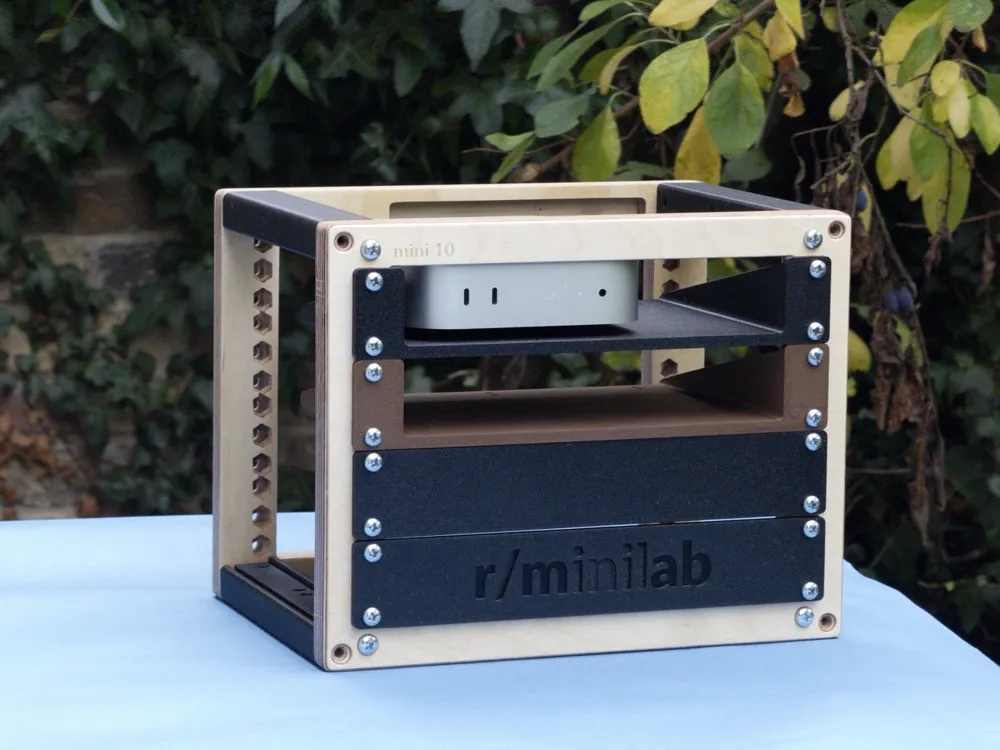 10 Inch Mini Rack, STEP Model - Free 3D Print Model - MakerWorld
