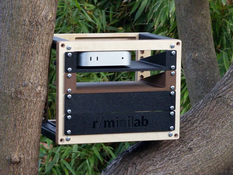 10 Inch Mini Rack, STEP Model