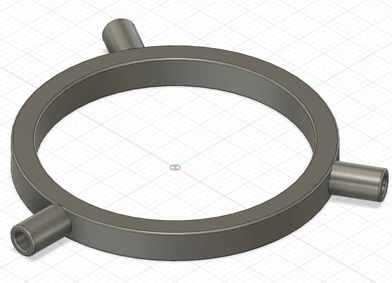 Lampshade Adapter - larger ring