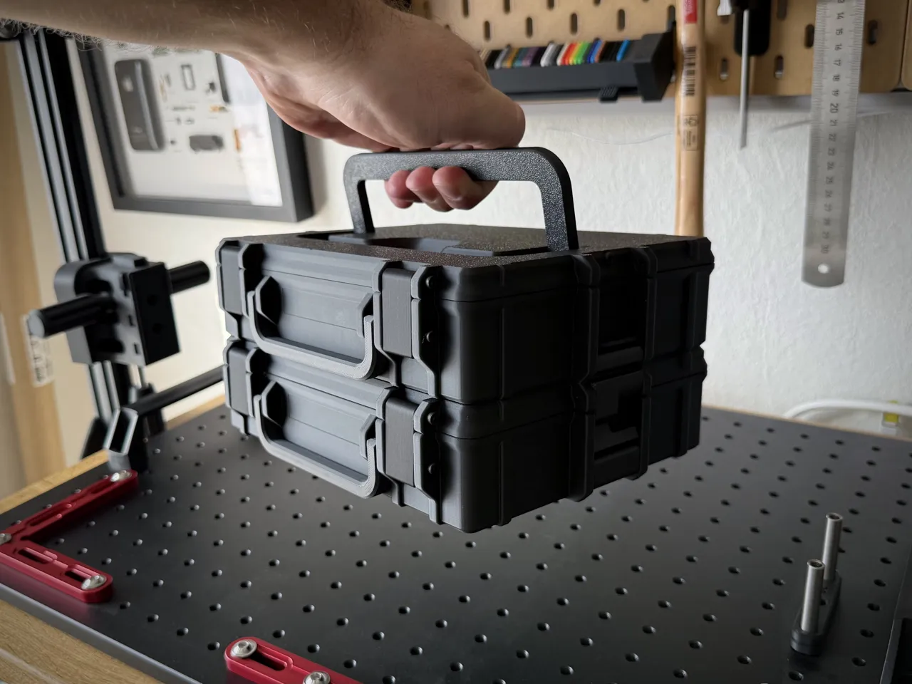 Gridfinity Case System view 4