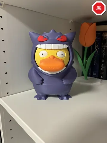 Accesorio para impresora 3D: Psyduck Gengar Pokemon — vista de referencia 2